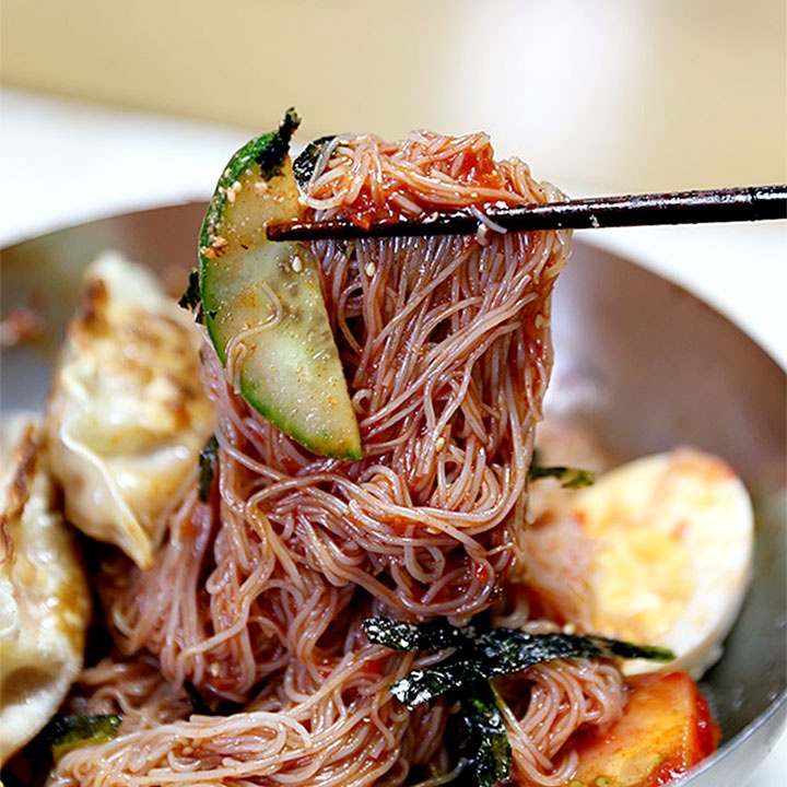 (반반)함흥면2kg+사골육수5개+비빔양념장5개