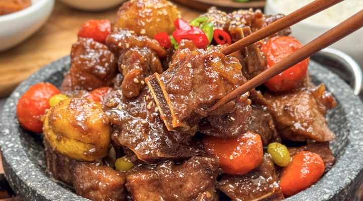 한돈궁중갈비찜600g 2팩