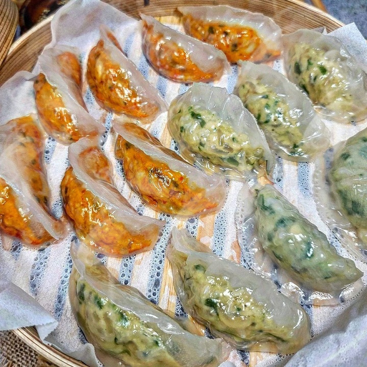 고기만두1팩+김치만두1팩+새우만두1팩